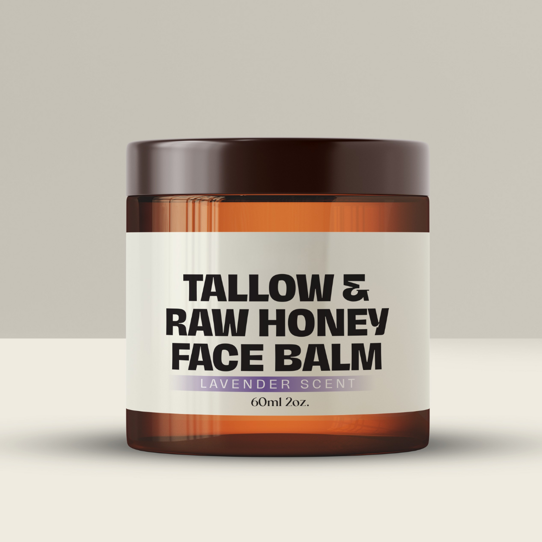 Tallow and Raw Honey Face Balm